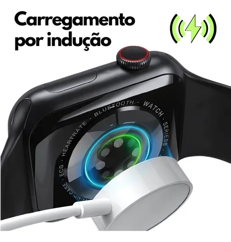 Watch 8 Pro Lançamento 2023 Modelo W28 Várias Cores Unissex