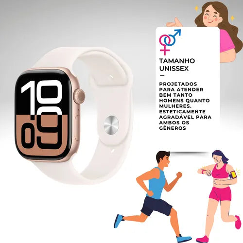 Relógio Smartwatch S10 Serie 10 Chatgpt + Brindes Lanç 2025
