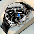 Relógio de Quartzo Masculino Luxuoso Geneva